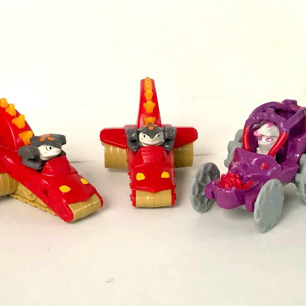 Set of 3 McDonald’s Skylanders 2016 Toys Shark Shooter Terrafin & Roller Brawl
